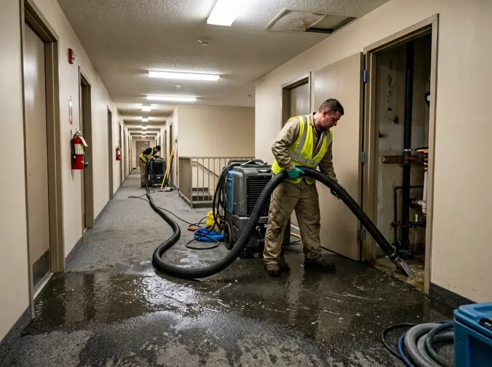 multi-unit-apartment-hallway-f-005 — frequently asked questions, Emergency Burst Pipe Water Extraction & Removal in Scottsvi…